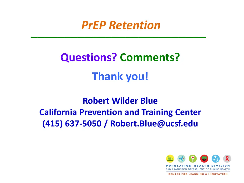 prep retention