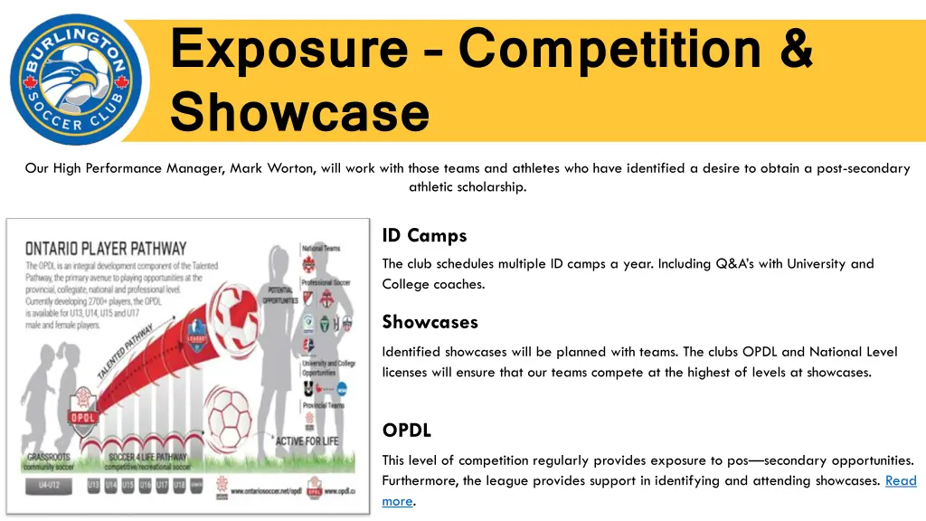 exposure competition showcase our high