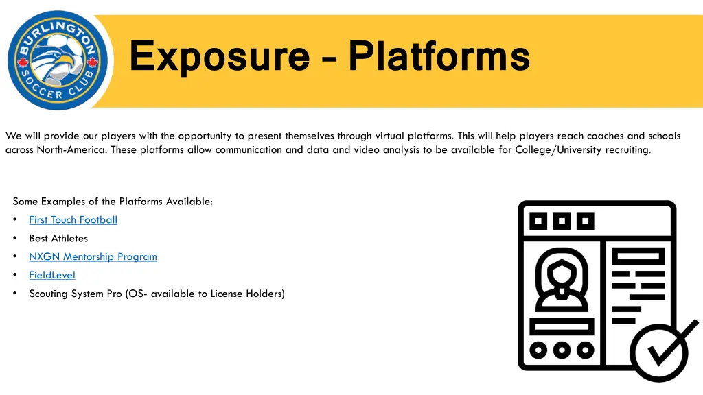 exposure platforms