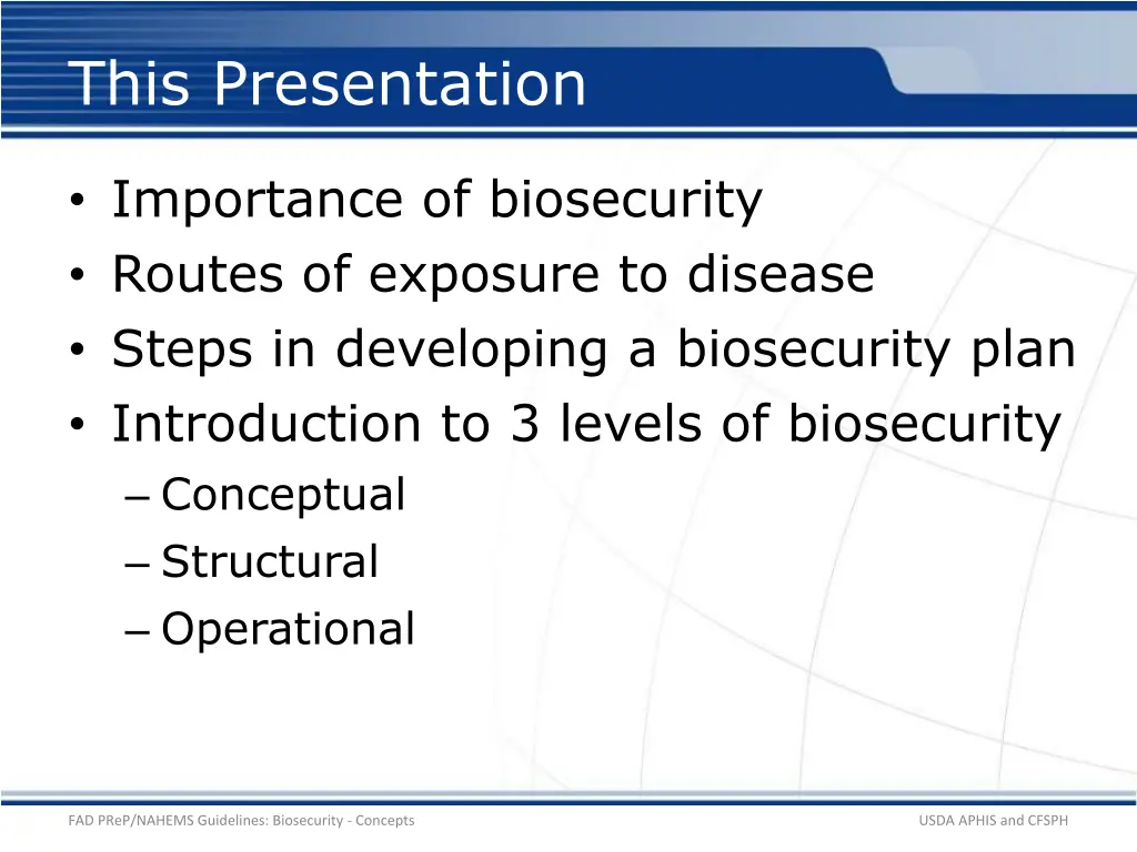 this presentation