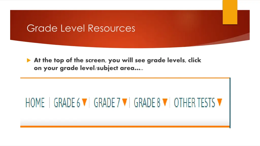 grade level resources