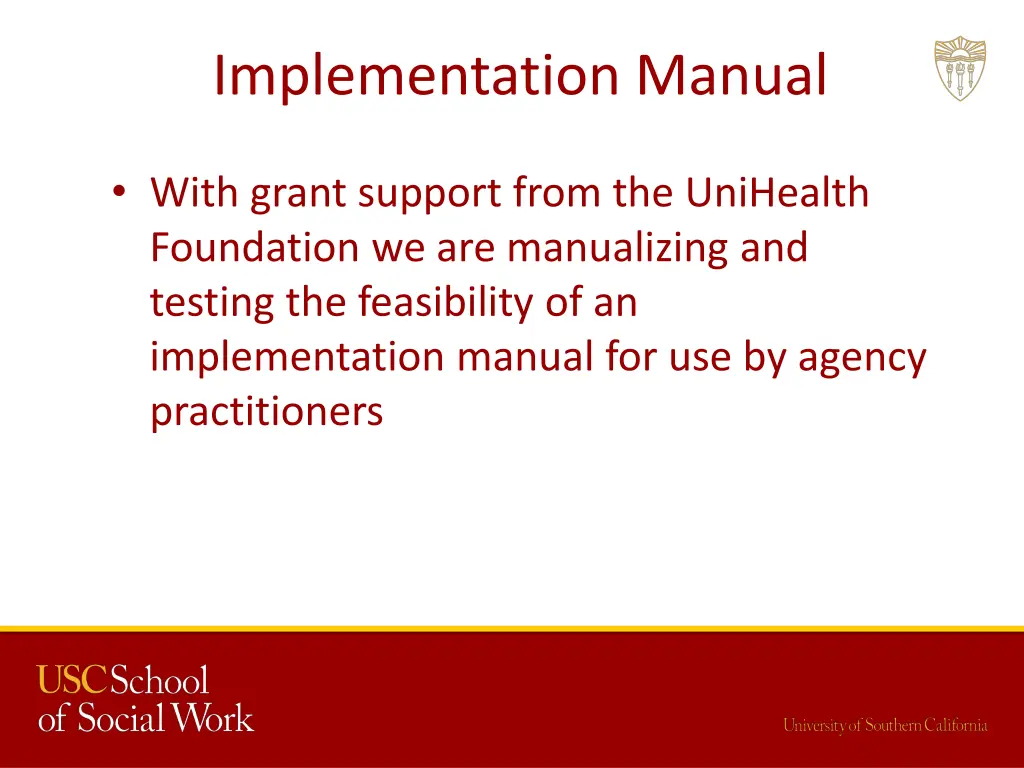 implementation manual