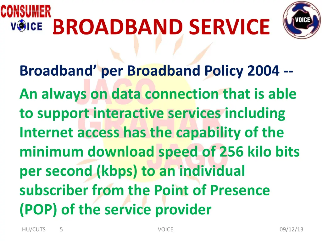 broadband service