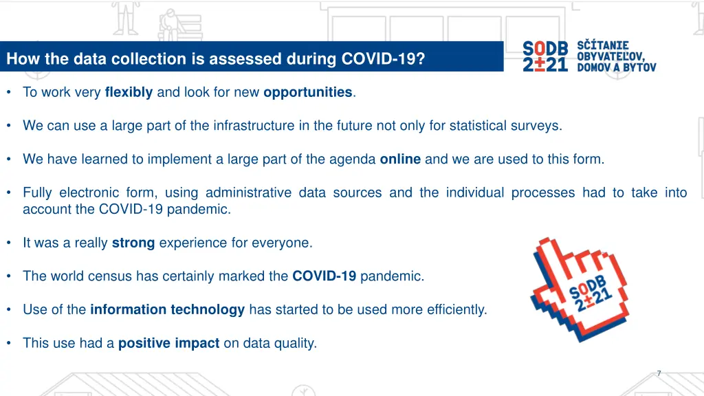 how the data collection is assessed during covid