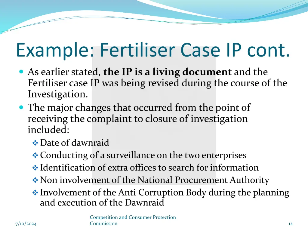 example fertiliser case ip cont