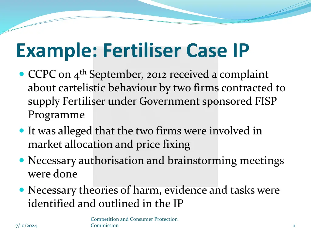 example fertiliser case ip