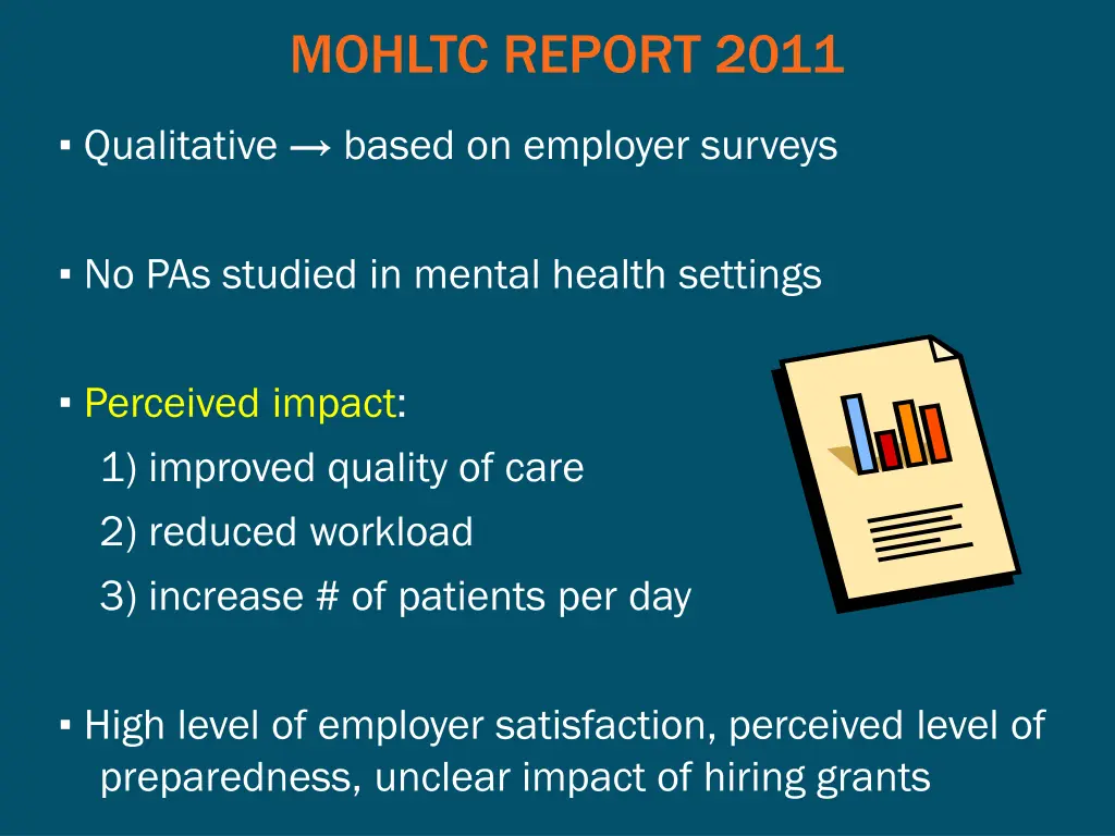 mohltc report 2011