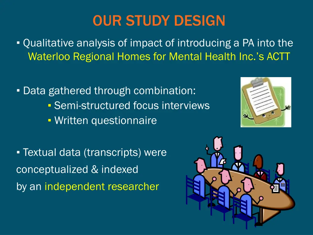 our study design