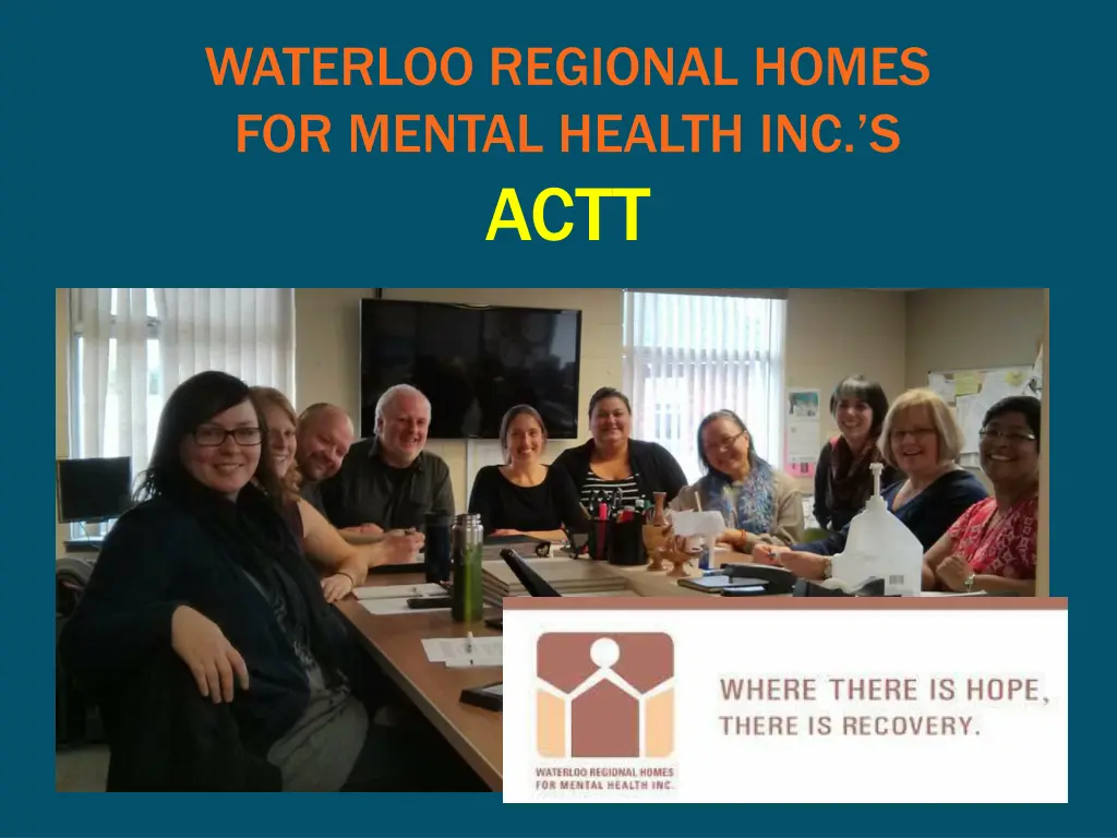 waterloo regional homes for mental health