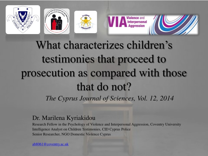 what characterizes children s testimonies that