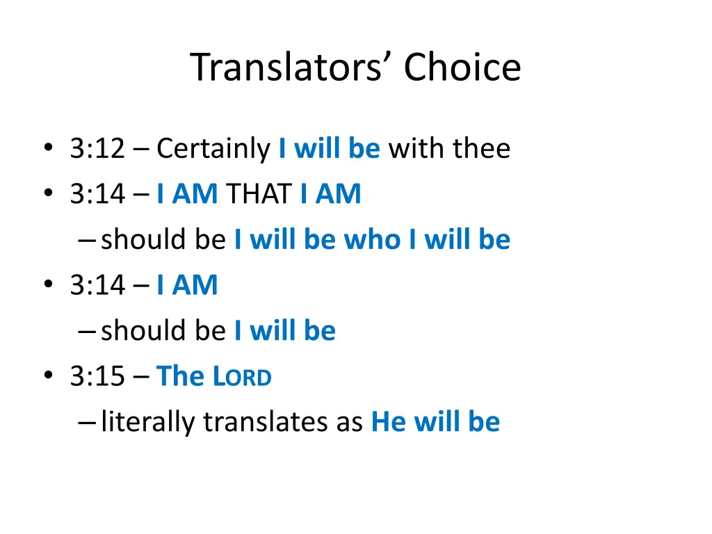 translators choice