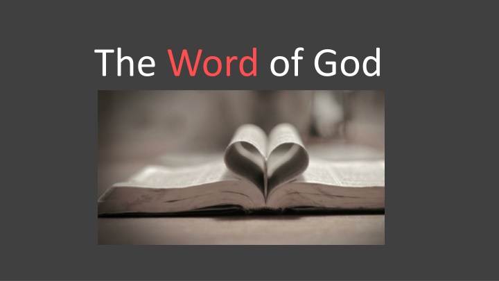 the word of god