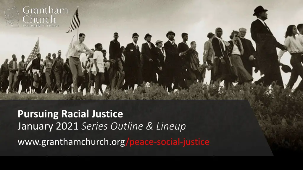 pursuing racial justice january 2021 series