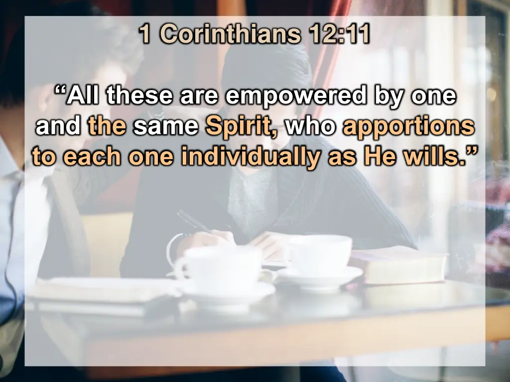 1 corinthians 12 11