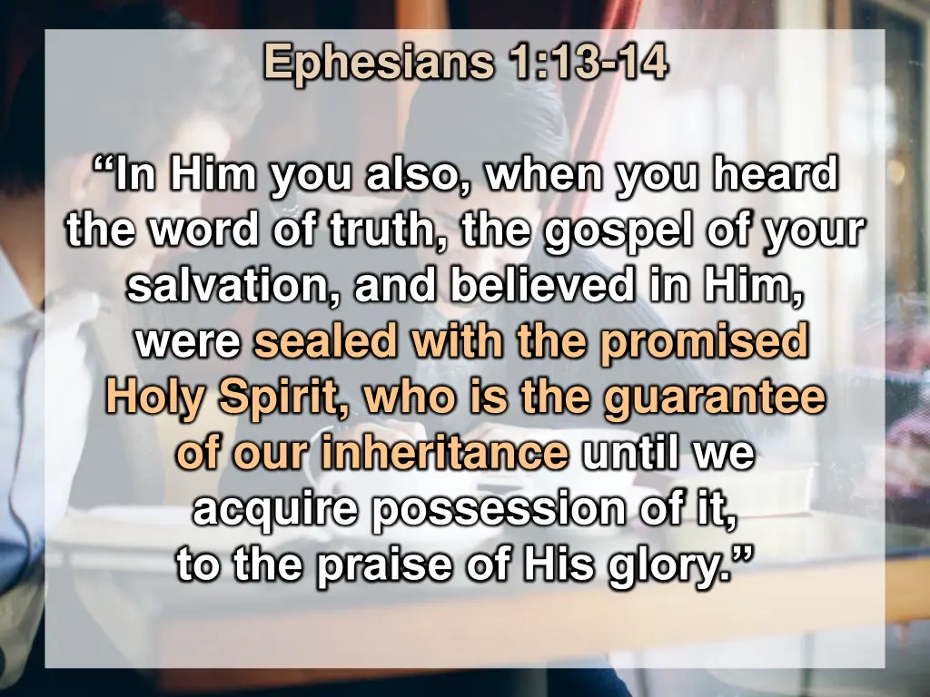 ephesians 1 13 14