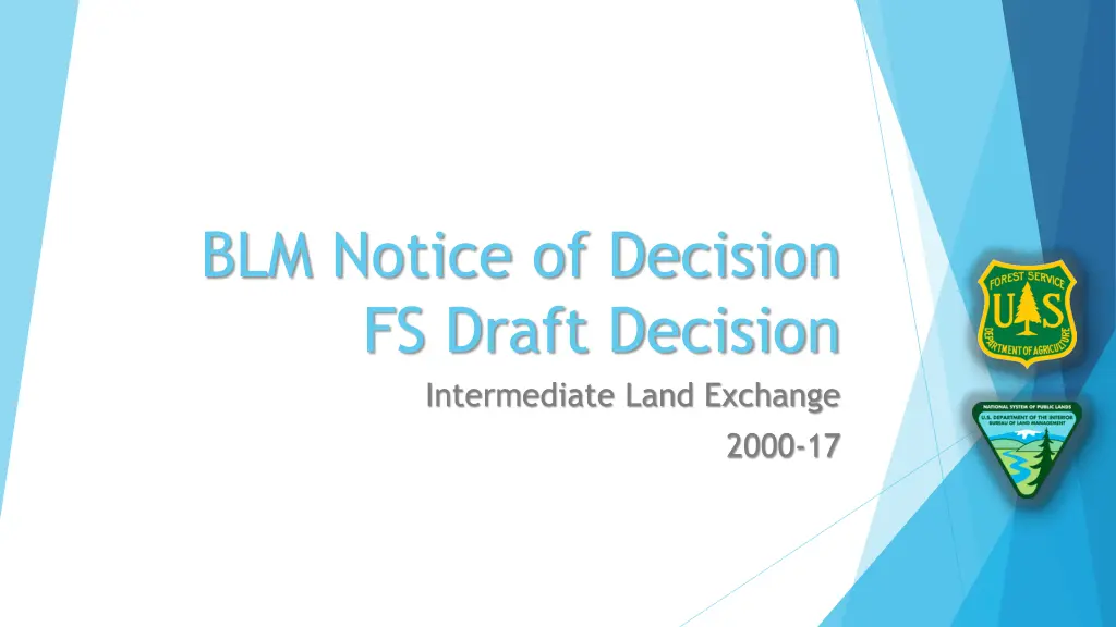 blm notice of decision fs draft decision