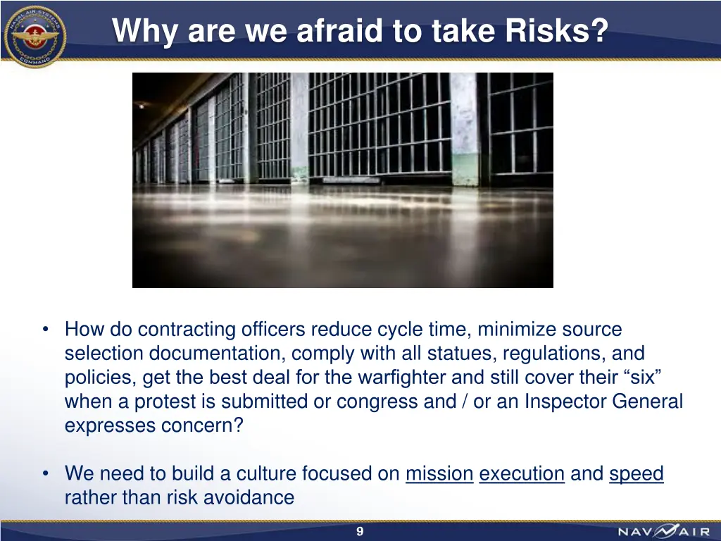 why are we afraid to take risks