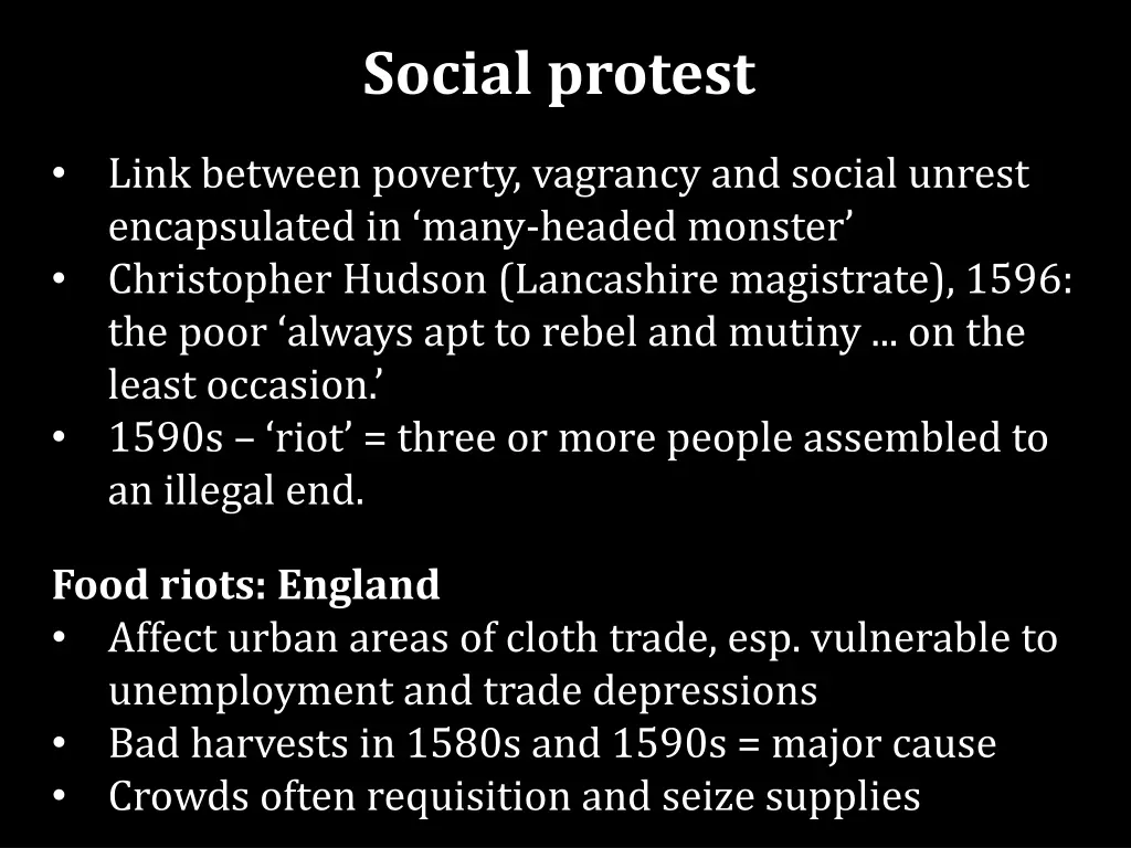 social protest