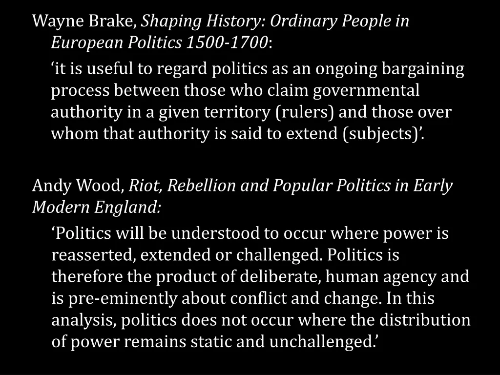 wayne brake shaping history ordinary people