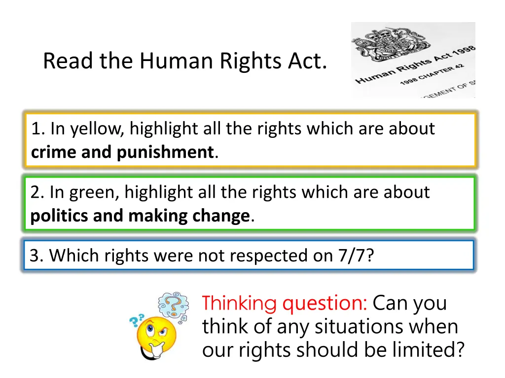 read the human rights act