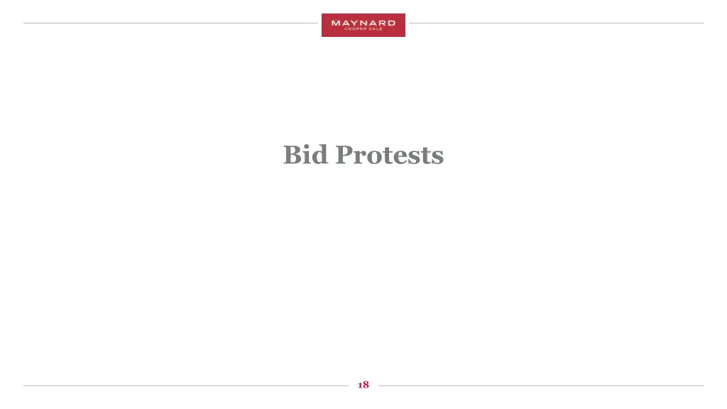 bid protests