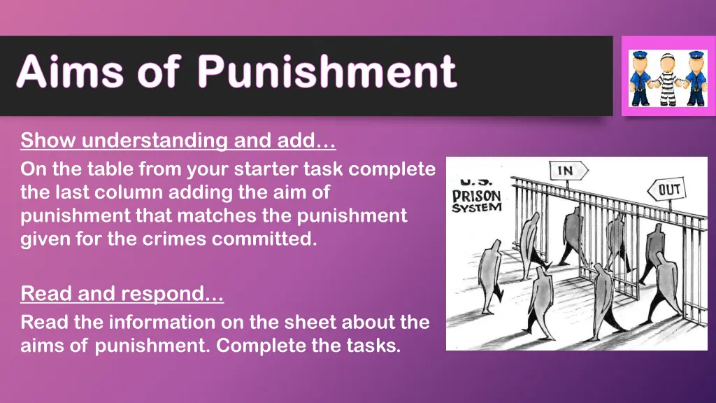 aims of punishment aims of punishment 1