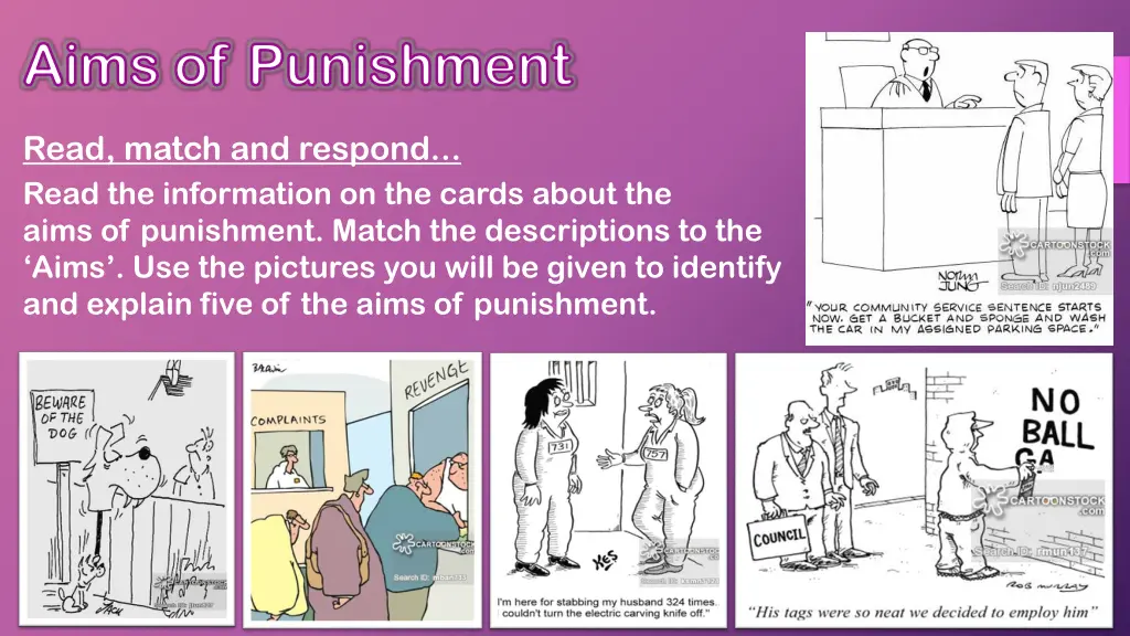 aims of punishment