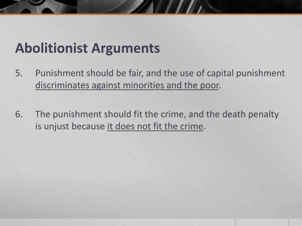 abolitionist arguments 1