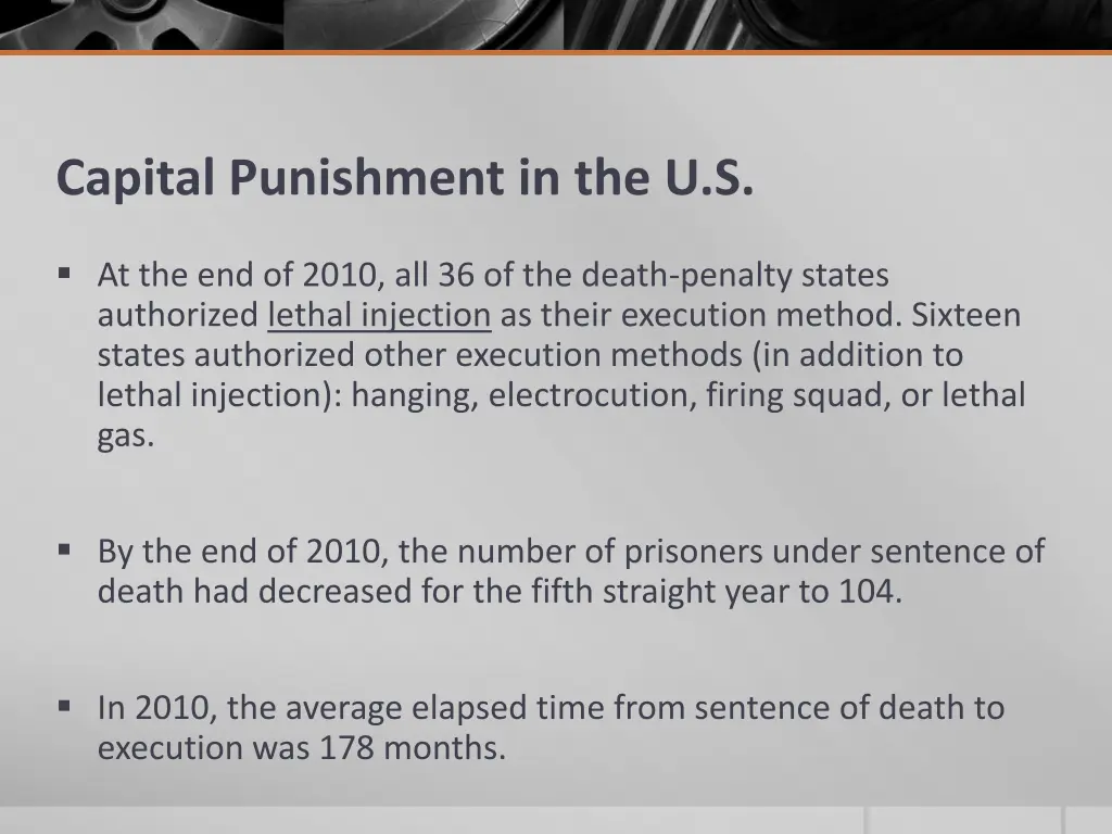 capital punishment in the u s 1