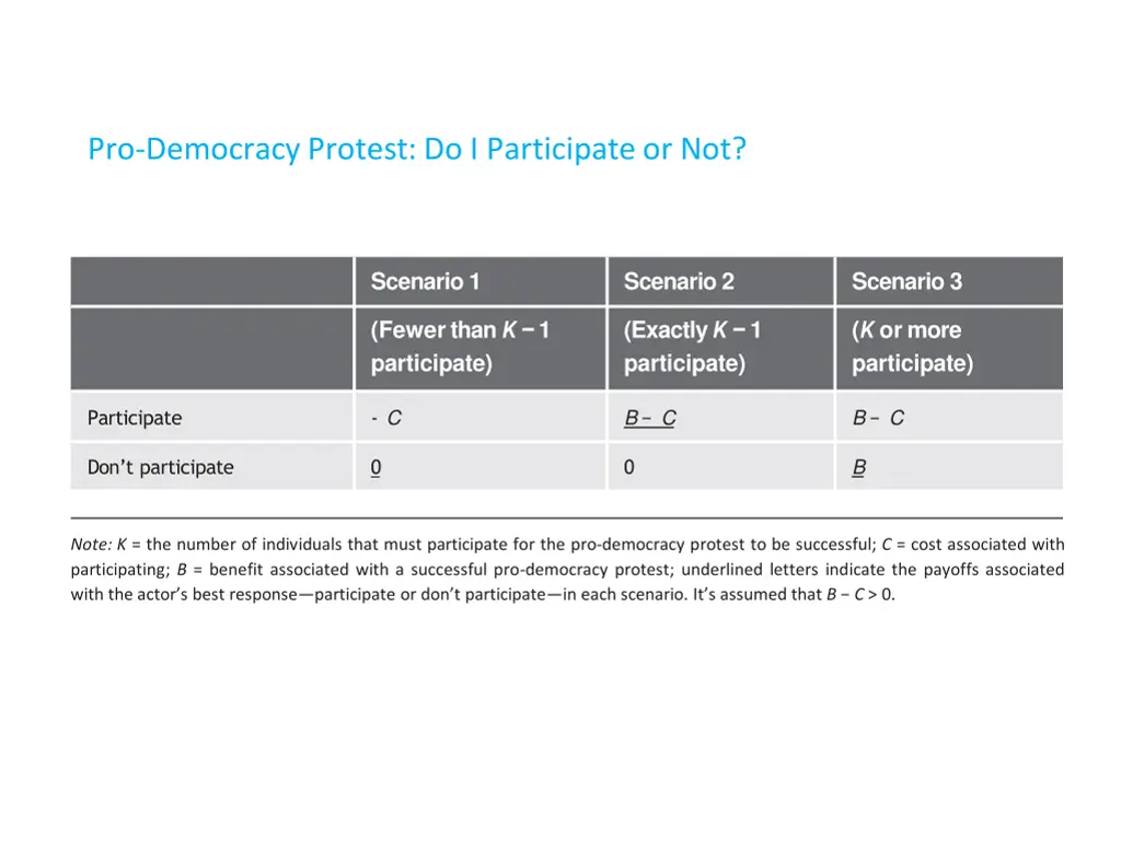 pro democracy protest do i participate or not