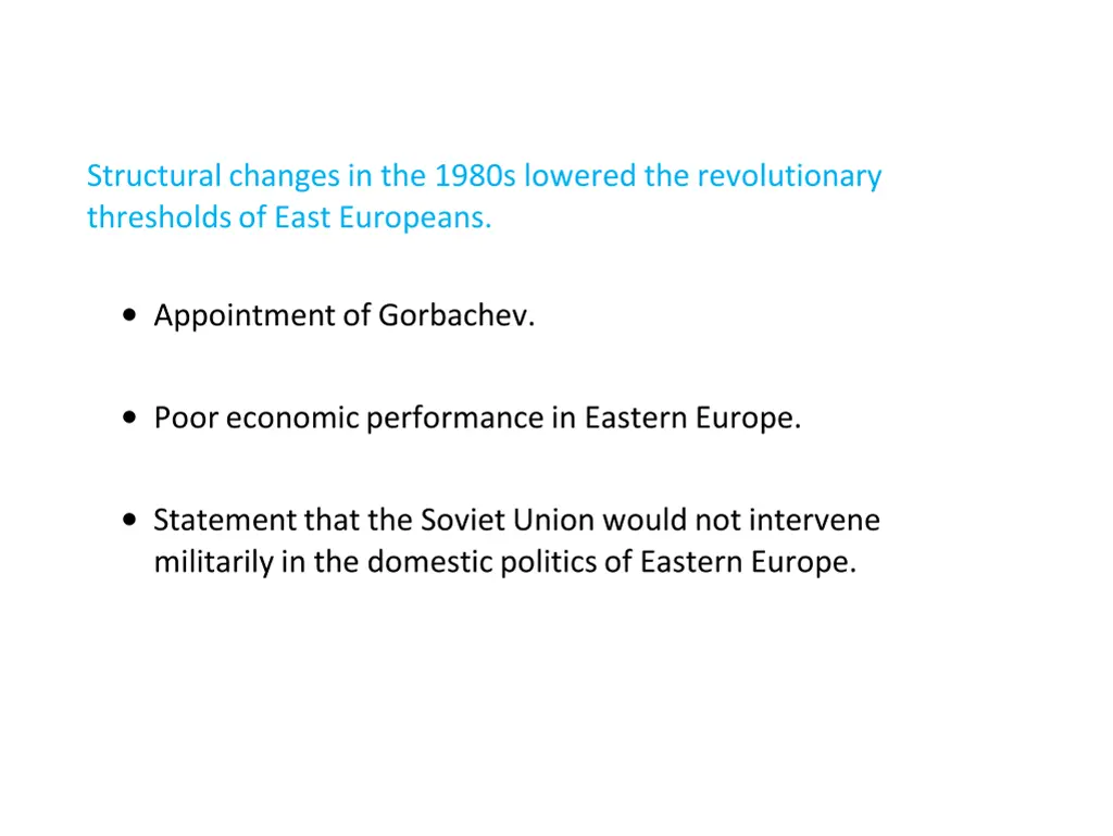 structural changes in the 1980s lowered