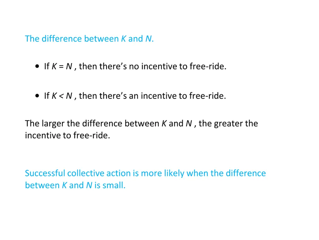 the difference between k and n