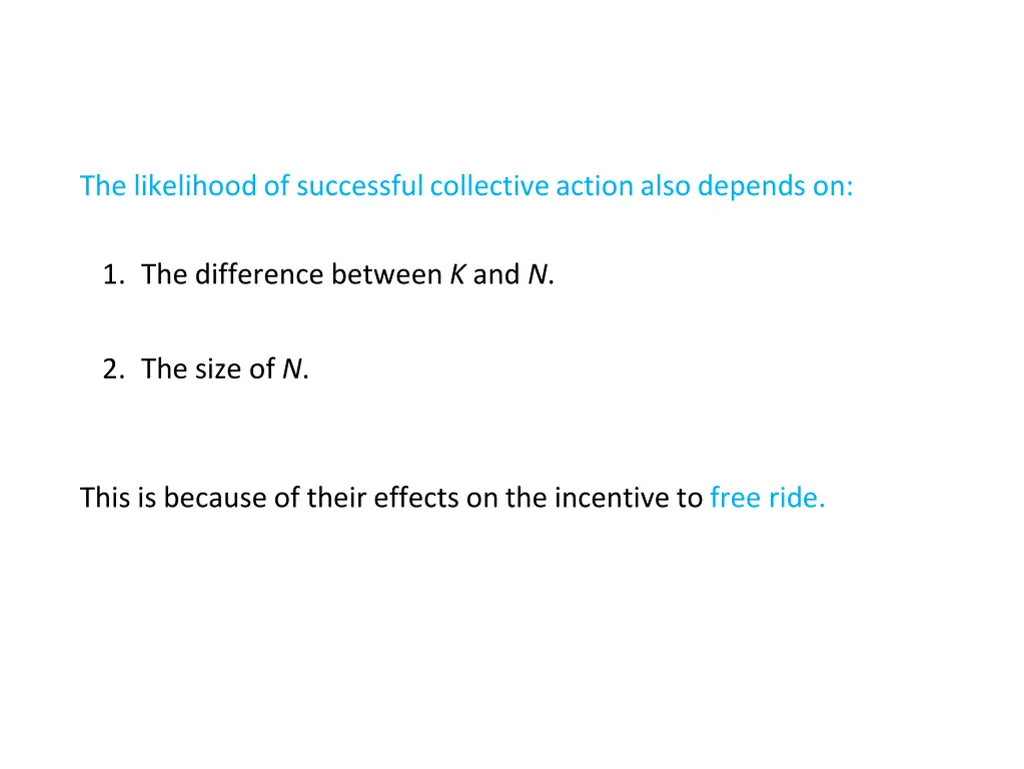 the likelihood of successful collective action 1