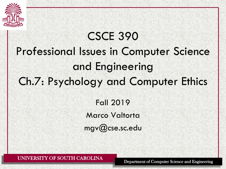 csce 390