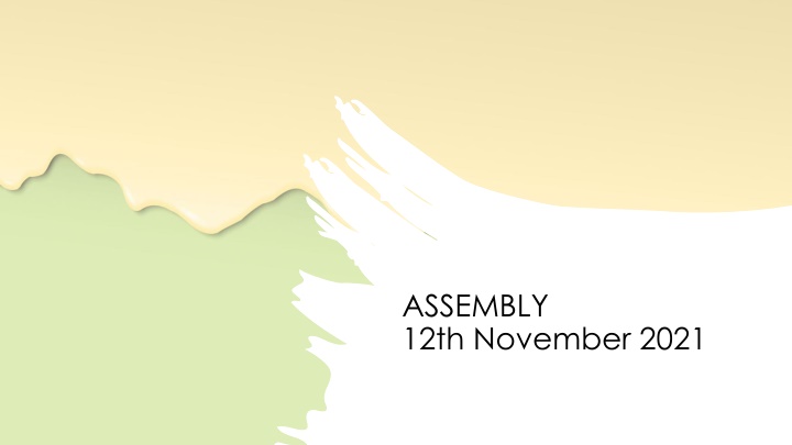 assembly 12th november 2021