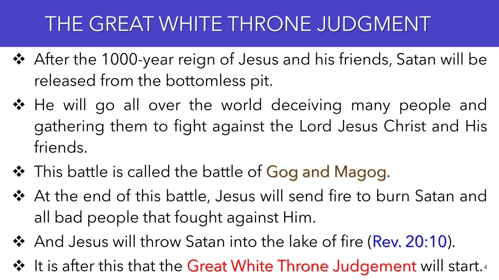 the great white throne judgment 1