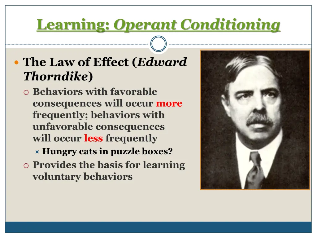 learning operant conditioning 1