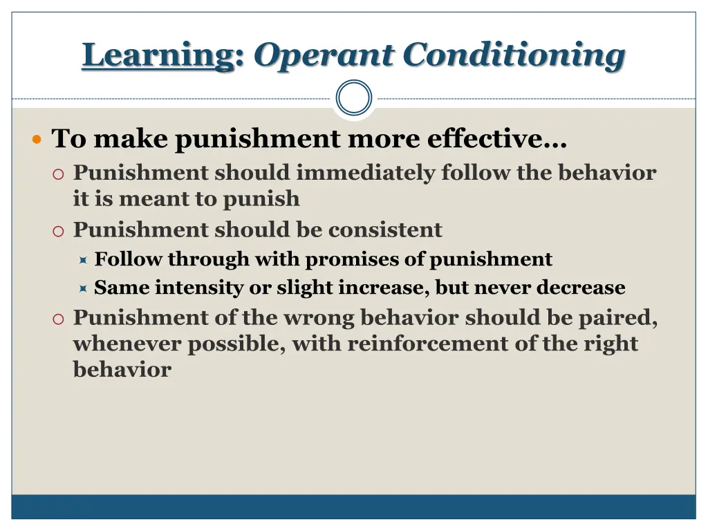 learning operant conditioning 11