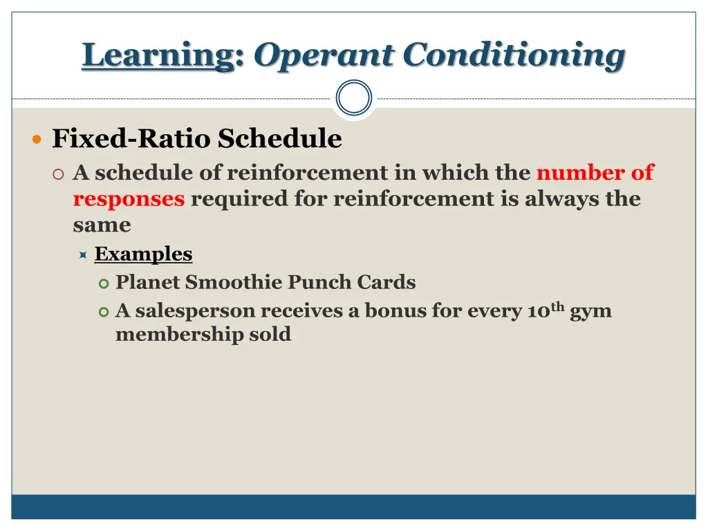 learning operant conditioning 19