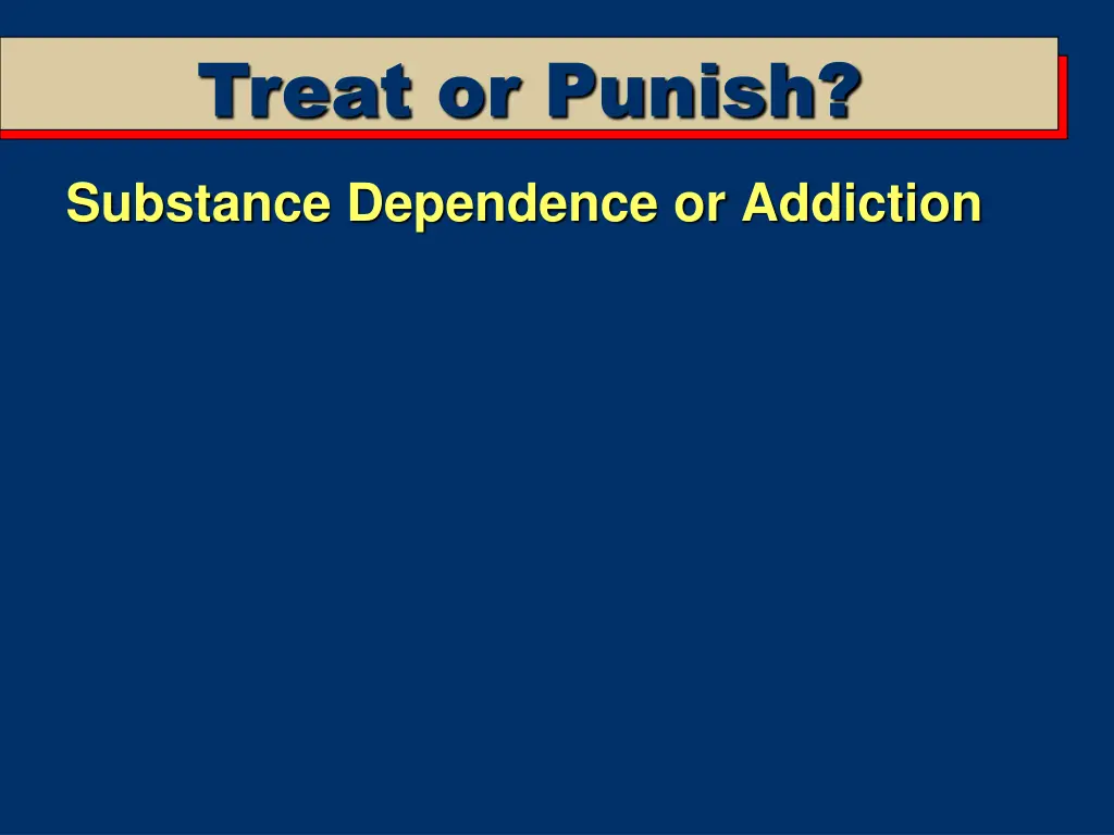 treat or punish