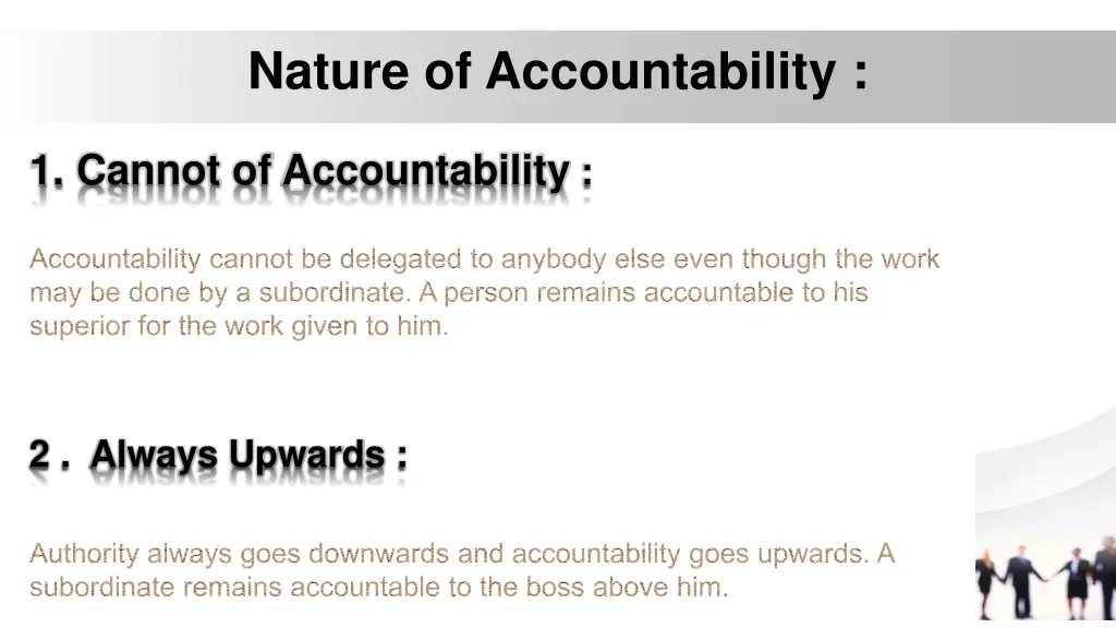 nature of accountability 1