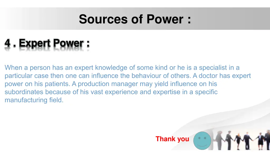 sources of power 2