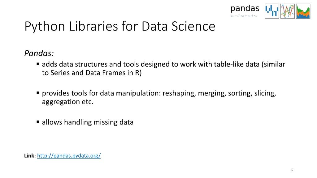 python libraries for data science 3