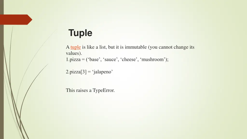 tuple