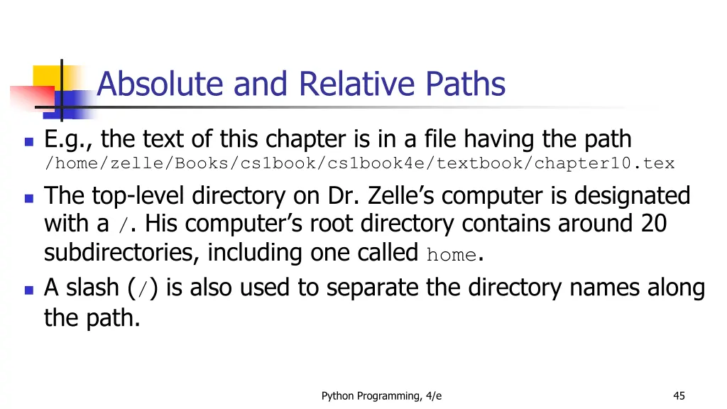 absolute and relative paths 1