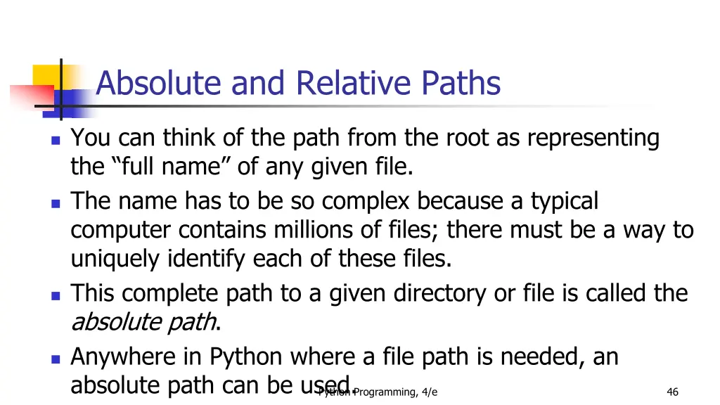 absolute and relative paths 2