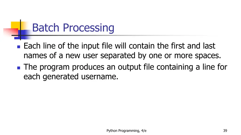 batch processing 1