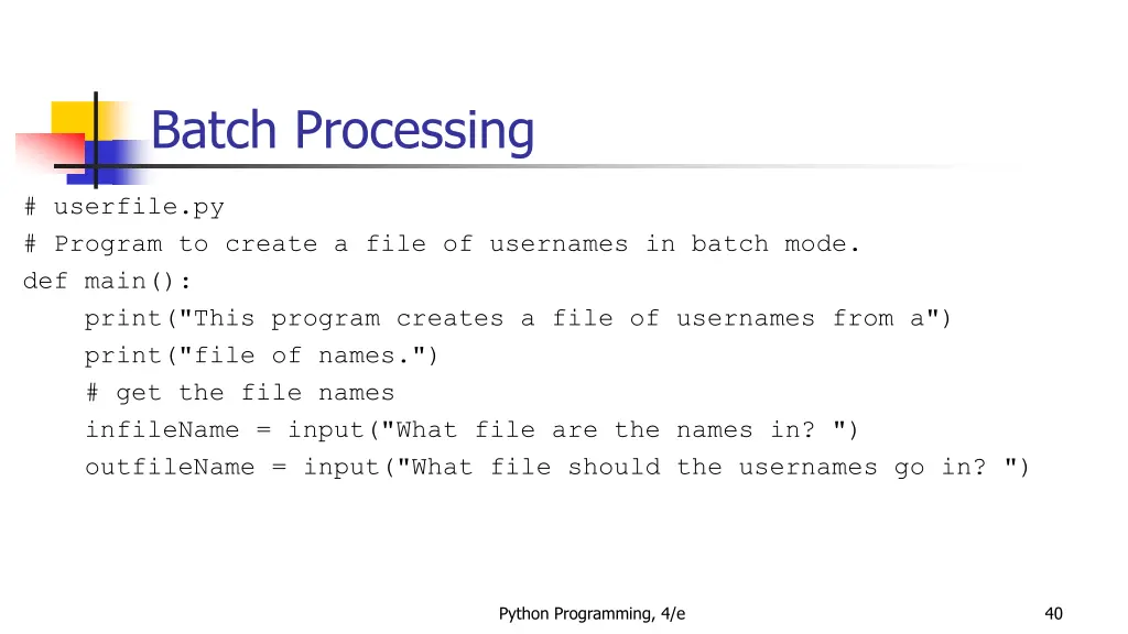 batch processing 2