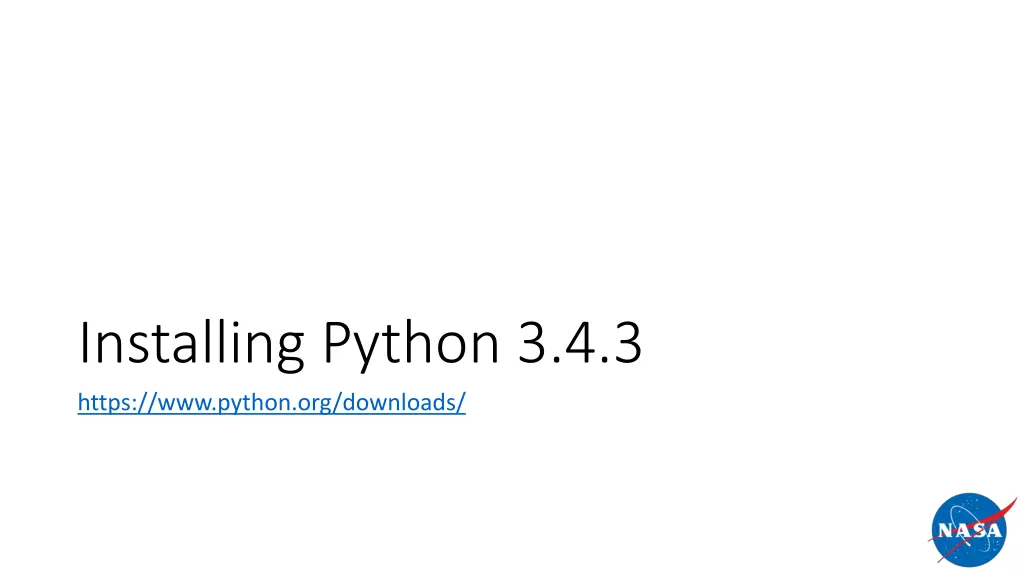 installing python 3 4 3 https www python