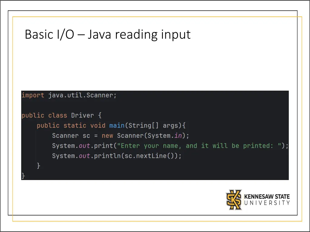 basic i o java reading input 1